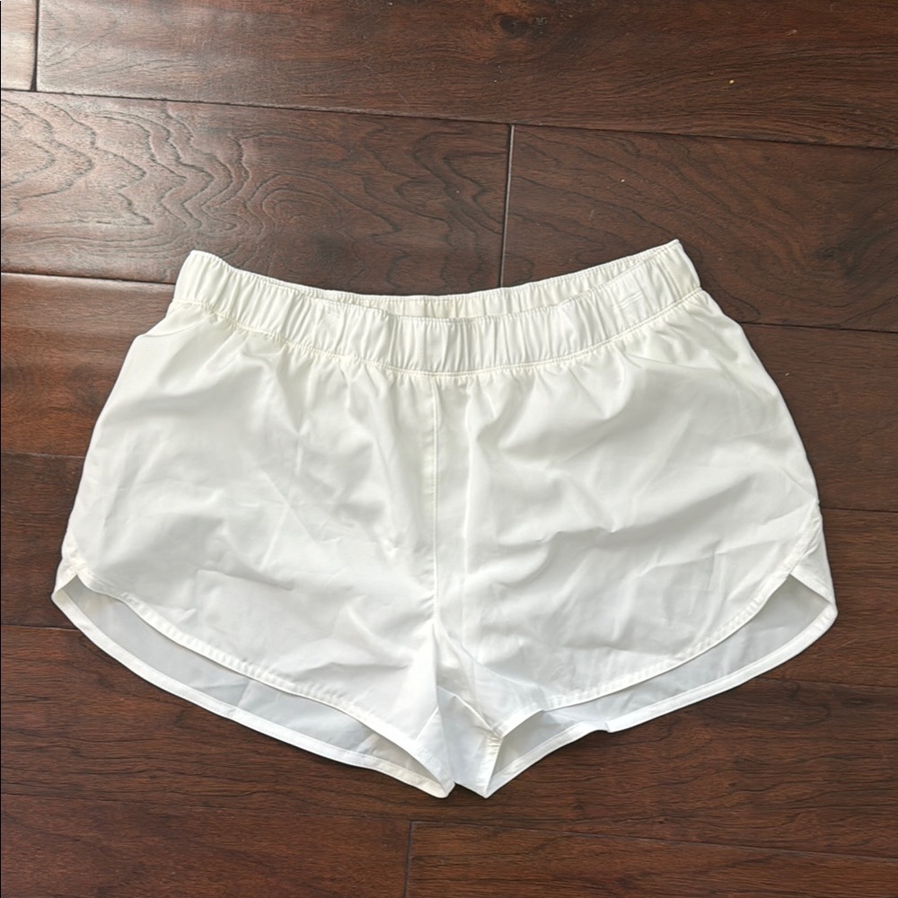 White Athletic Shorts